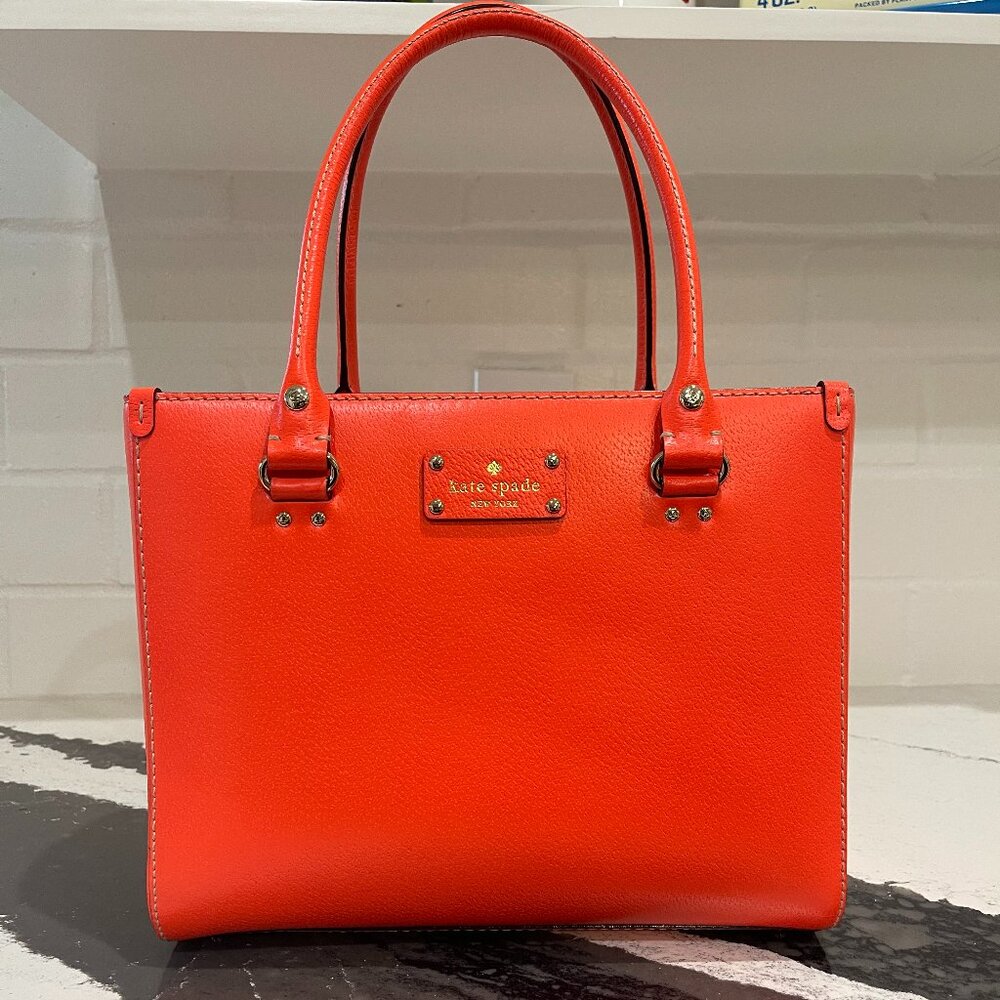 Kate Spade Quinn Wellesley Leather Handbag